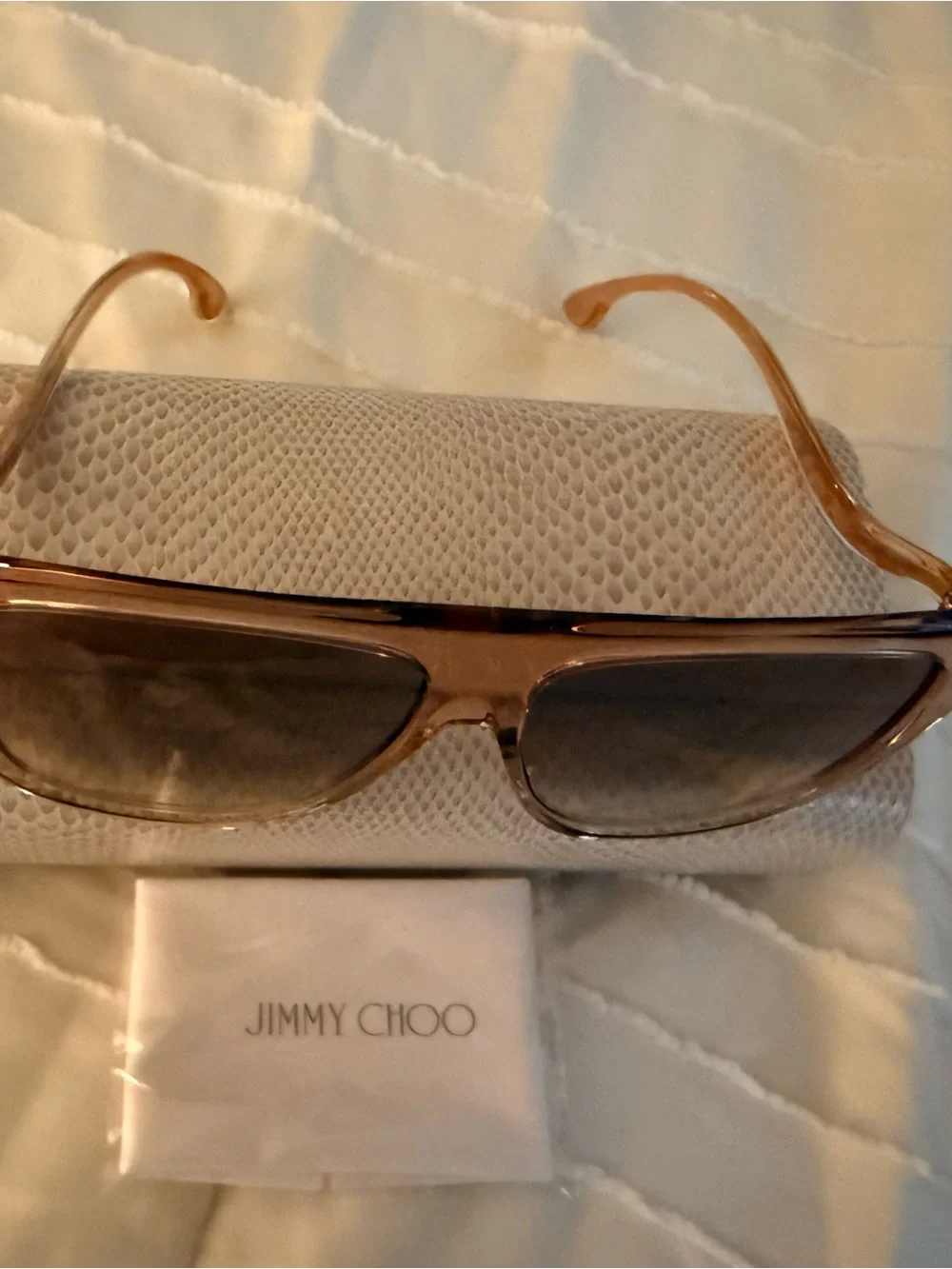 Jimmy Choo Women's Brown Tinted Sunglasses